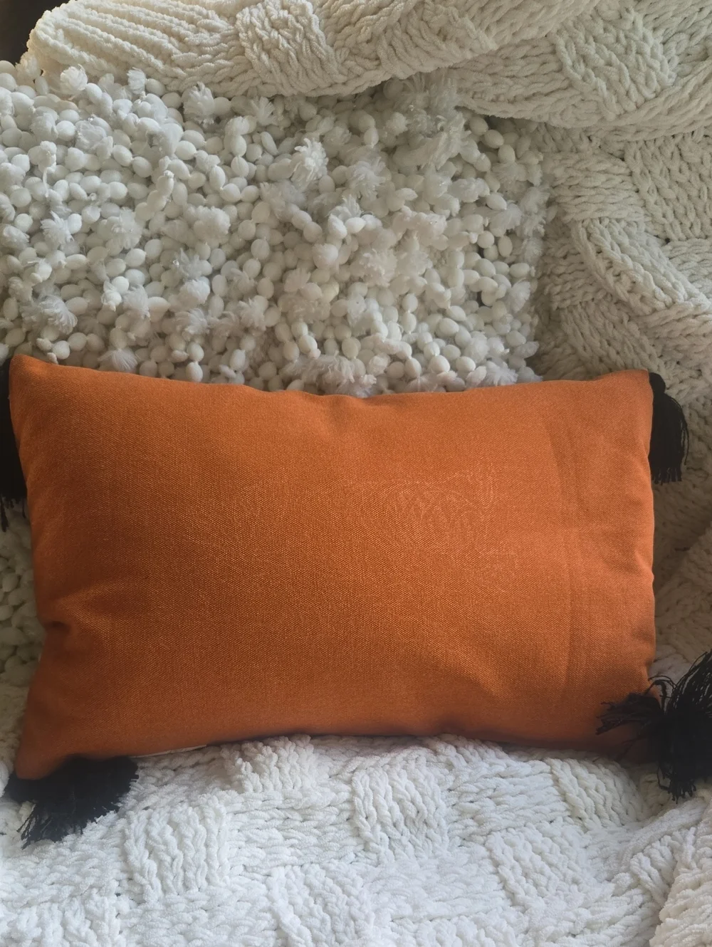 Halloween Skeleton Pillow